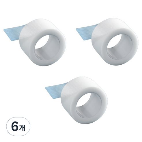 오코로 휴대용 뒷굽치 발 물집방지 패치 투명, 6개