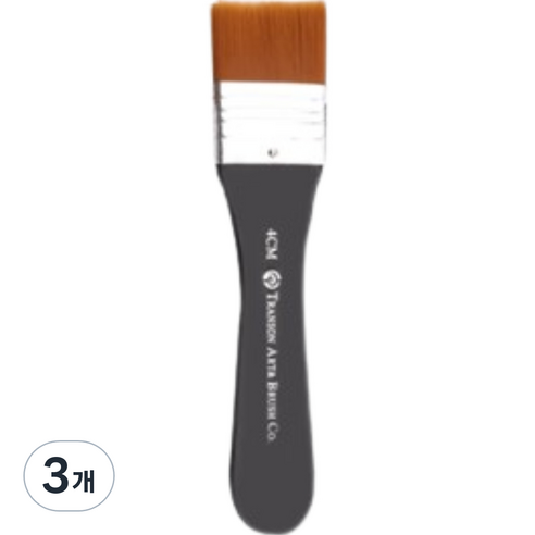 리라 그림을 담아 벽에 유화 붓, 4호, 3개