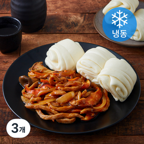 푸딩프렙 중화 고추잡채 (냉동), 350g, 3개