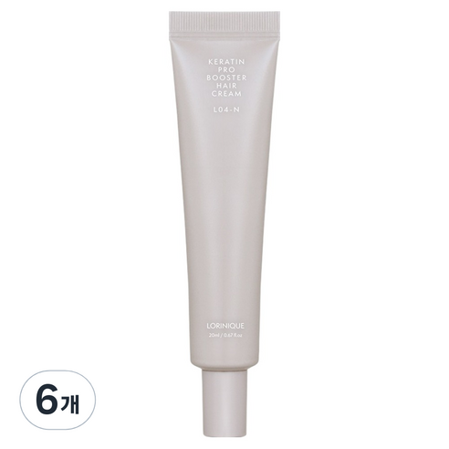 로리니크 L04-N 케라틴 프로 부스터 노워시 단백질 영양 크림 헤어에센스, 20ml, 6개
