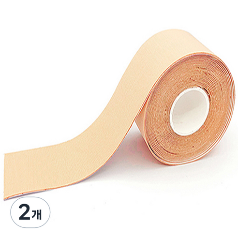 재니홈 볼륨업 잘라쓰는 니플패치 스킨 5cm x 5m, 2개