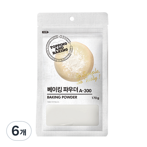 큐원 베이킹 파우더, 170g, 6개 Best Top5