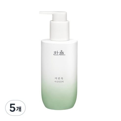 한율 어린쑥 여성청결제, 200ml, 5개