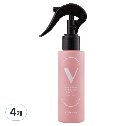 보다나 힛 밸런스 볼륨스테이 헤어 픽서, 100ml, 4개