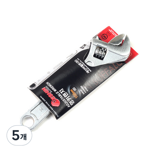 세신버팔로 몽키렌치 150mm 랜덤발송, 5개