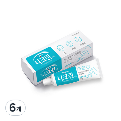 일동제약 니크린 셀프왁싱 크림, 30g, 6개