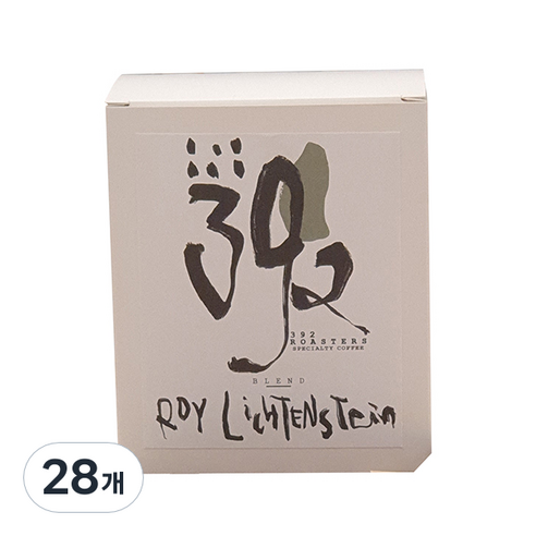 392로스터스 로이 리히텐슈타인 드립백커피, 10g, 7개입, 4개