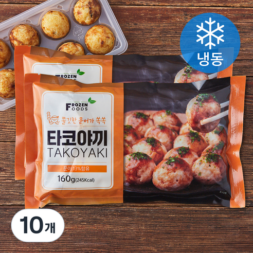 이안 타코야끼 (냉동), 160g, 10개