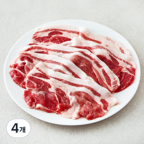 미국산 목전지 제육볶음용 (냉장), 4개, 600g