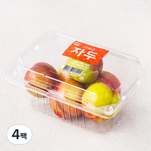 다조은 김천 자두(4~6입), 300g, 4팩
