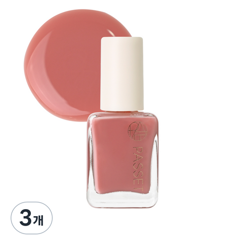 파셋 셀럽 네일컬러 폴리쉬 매니큐어 7ml, 20 코랄핑크, 3개