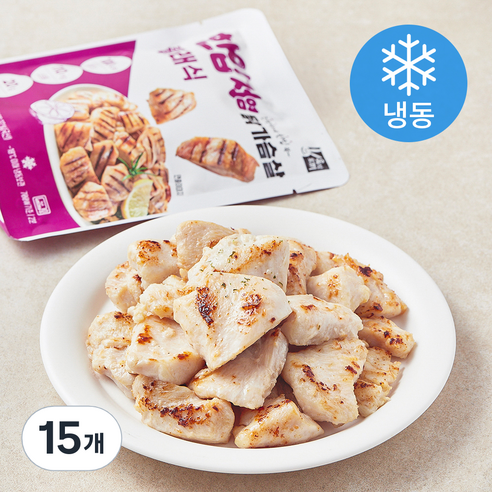 육식토끼 한입저염닭가슴살 클래식 (냉동), 100g, 15개, 1개입