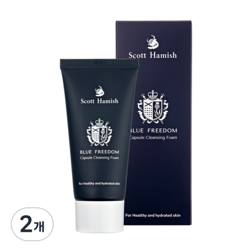 스콧해미쉬 블루 프리덤 캡슐 클렌징폼, 2개, 150ml