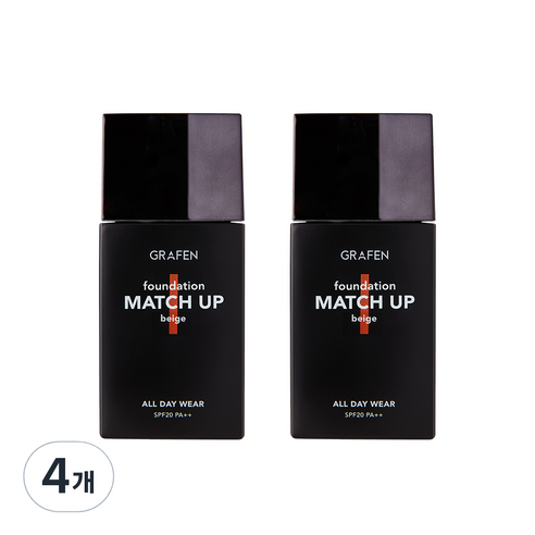 그라펜 매치업 파운데이션 40ml, 23 Beige, 4개