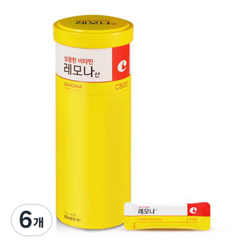레모나 산 상큼한 비타민, 80g, 6개