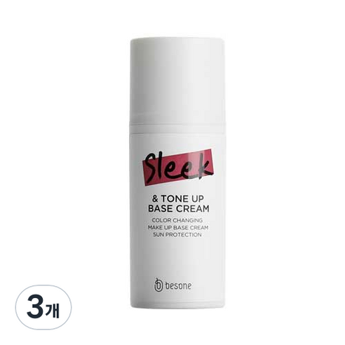 베쏘네 슬릭 앤 톤업 베이스크림 30ml, 화이트, 3개