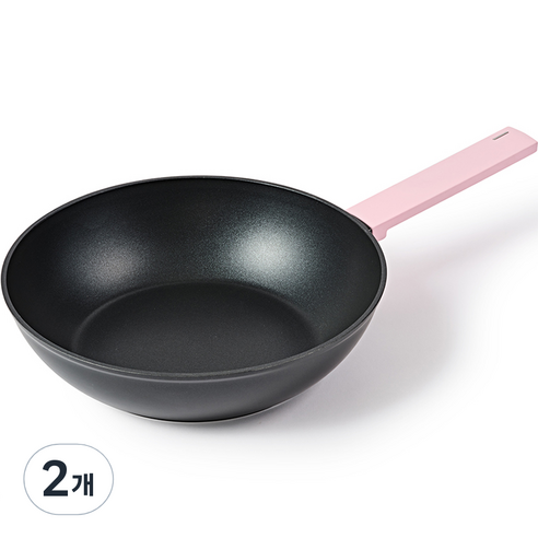글라스락 인덕션 셰프토프 IH 스타팅 볶음팬, 2개, 28cm