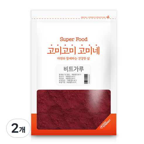 고미네 비트 가루, 300g, 2개