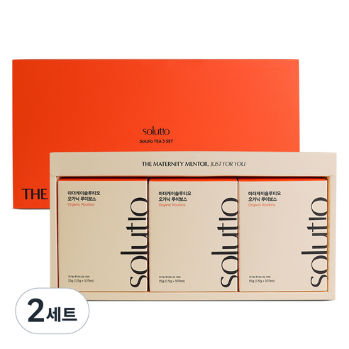 마더케이솔루티오 오가닉 루이보스티 선물세트, 루이보스티 30p, 2세트