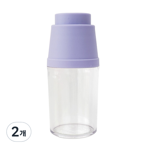 아가프라 트라이탄 요구르트 빨대컵 스위티 80ml, 바이올렛, 2개