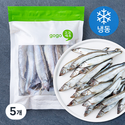 고고새우 알이 꽉찬 열빙어 (냉동), 500g(특대), 5개