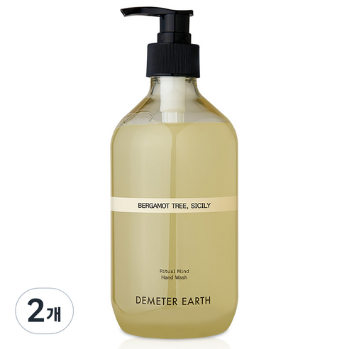 데메테르 어스 리추얼 마인드 핸드워시 베르가못트리 시실리, 250ml, 2개