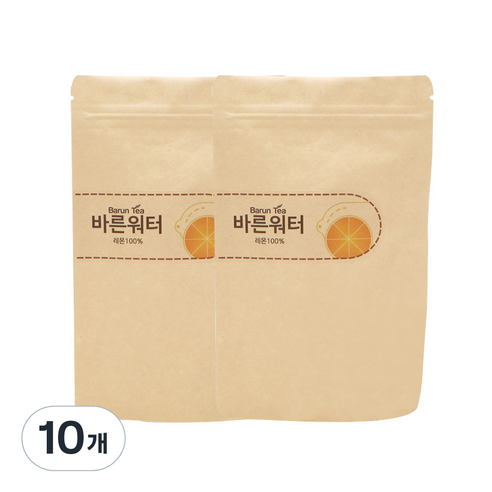 바른워터 건조 레몬차 대용량, 20g, 1개입, 10개