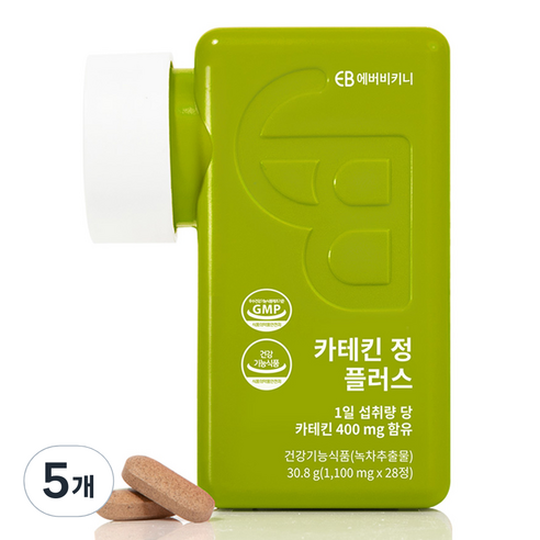에버비키니 카테킨 정 플러스 30.8g, 28정, 5개