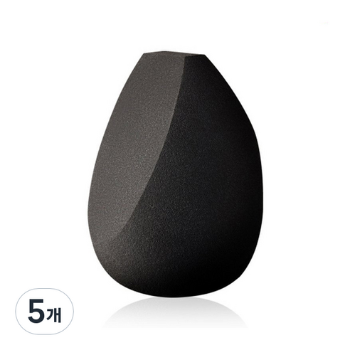 브이디엘 엑스퍼트 메이크업 블렌더, 블랙, 5개