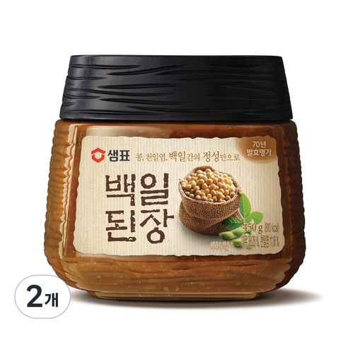 샘표 백일된장, 900g, 3개