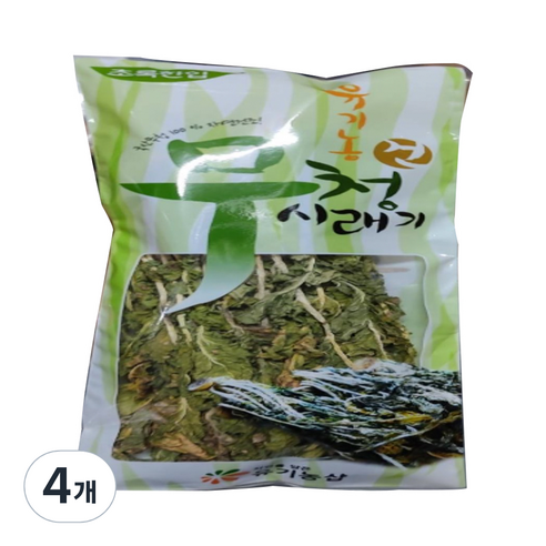 건무청 시래기, 100g, 4개