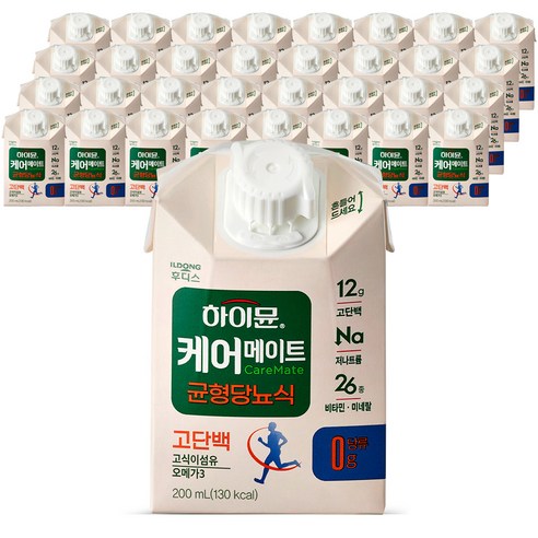 하이뮨 케어메이트 균형당뇨식, 200ml, 48개