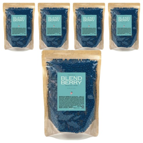 블렌드베리 하드왁스 블루아줄렌, 500g, 5개