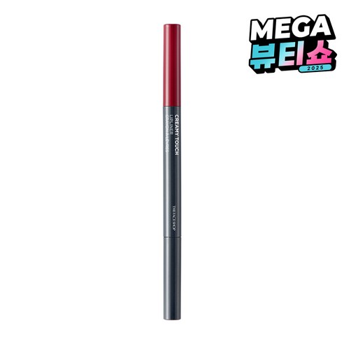 더페이스샵 크리미 터치 립라이너 0.2g, RD02 스카치레드, 1개