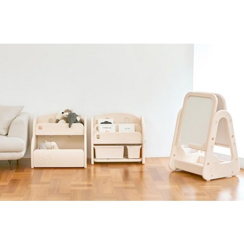 아이팜 이지두잉 더블빅 정리함, BEIGE, 1개