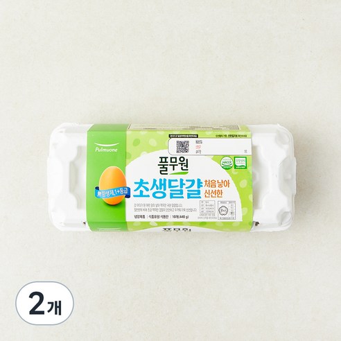 풀무원 무항생제 1+등급 초란