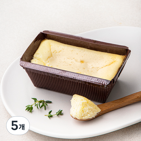 브로드카세 소프트 플레인 치즈 케이크, 180g, 5개