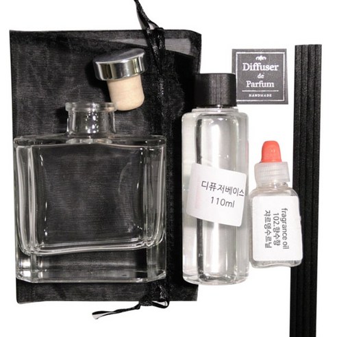 디퓨저KIT, 102.향수향-자르뎅 수르닐, 150ml, 불가리투명