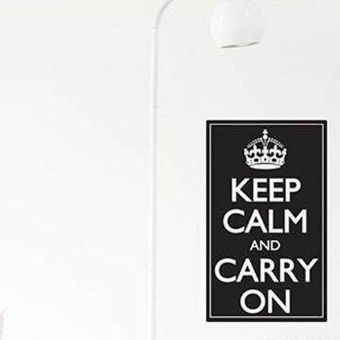 LU-S80) Keep calm and carry on B타입, 블랙