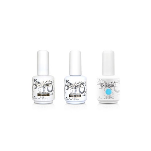 허니걸 트리플젤네일세트, 모노터콰이즈, 15ml
