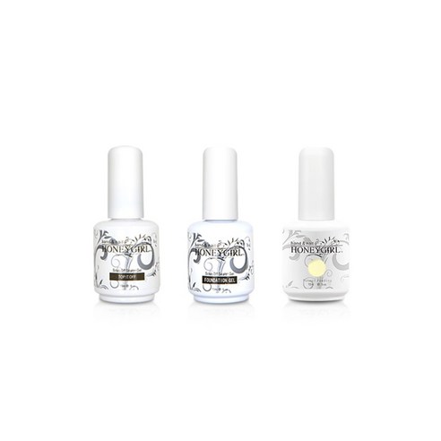허니걸 트리플젤네일세트, 모노레몬차폰, 15ml