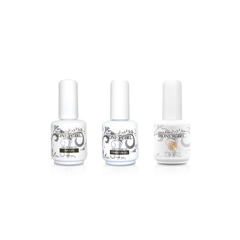 허니걸 트리플젤네일세트, 샤플리오팔, 15ml
