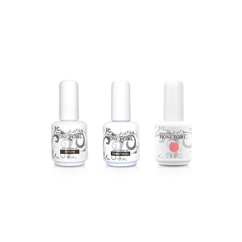 허니걸 트리플젤네일세트, 보연시그레이프후르츠, 15ml