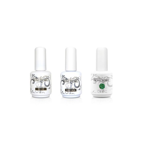 허니걸 트리플젤네일세트, 펄모히또, 15ml