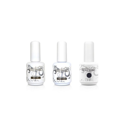 허니걸 트리플젤네일세트, 보연시딥네이비, 15ml