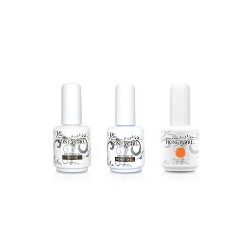 허니걸 트리플젤네일세트, 모노피치, 15ml