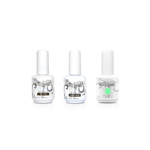 허니걸 트리플젤네일세트, 보연시라임, 15ml