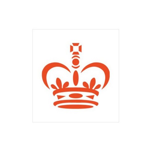 디자인수풀 캐릭터스티커 왕관, 크림슨
