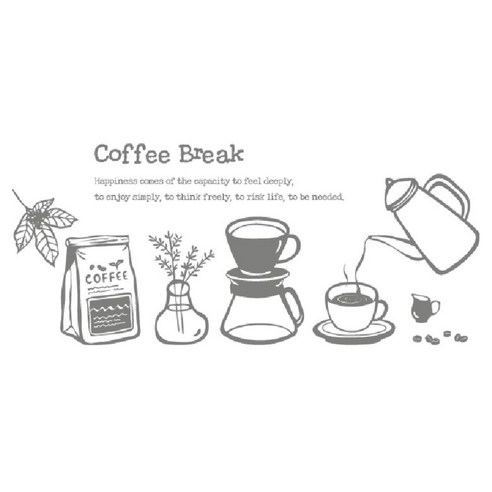 슬로우드로잉 커피향기C2, 다크그레이