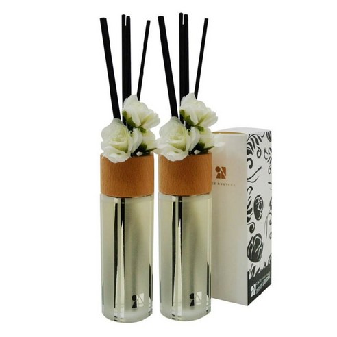 레아누보 디퓨져 2입, 사케피치 + 블랙체리, 250ml
